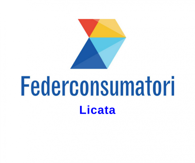 logo dell'associazione federconsumatori, sezione di Licata